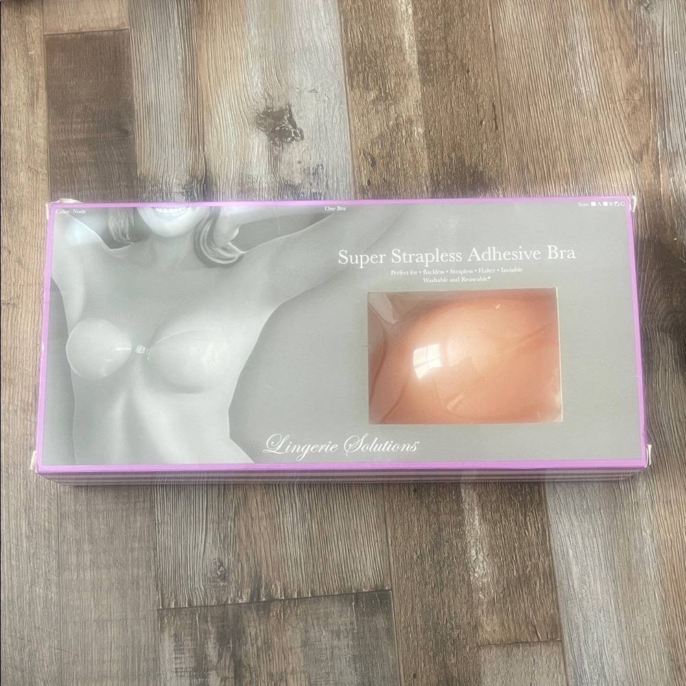 Lingerie Solutions Strapless Adhesive Bra
